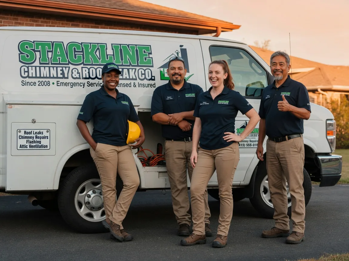 Chimney flashing repair company in Rock Island, TN
